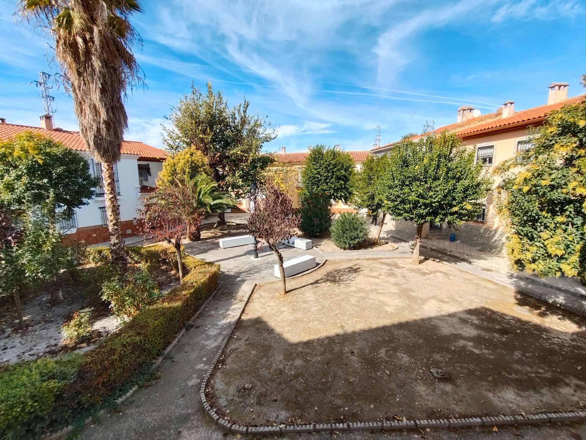 Terrace of Single-family semi-detached for sale in Alhendín  with Air Conditioner, Furnished and Balcony