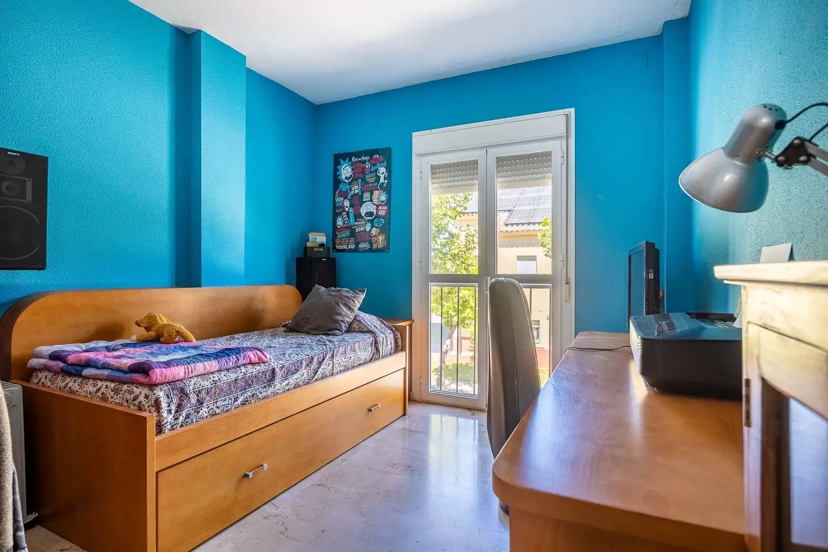 Habitación de Casa adosada en venta en Almensilla con Aire acondicionado, Calefacción y Jardín privado