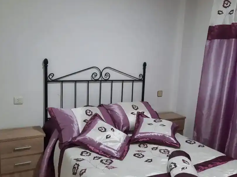 Schlafzimmer von Wohnung zur Miete in Vélez-Málaga mit Schwimmbad, Möbliert und Balkon