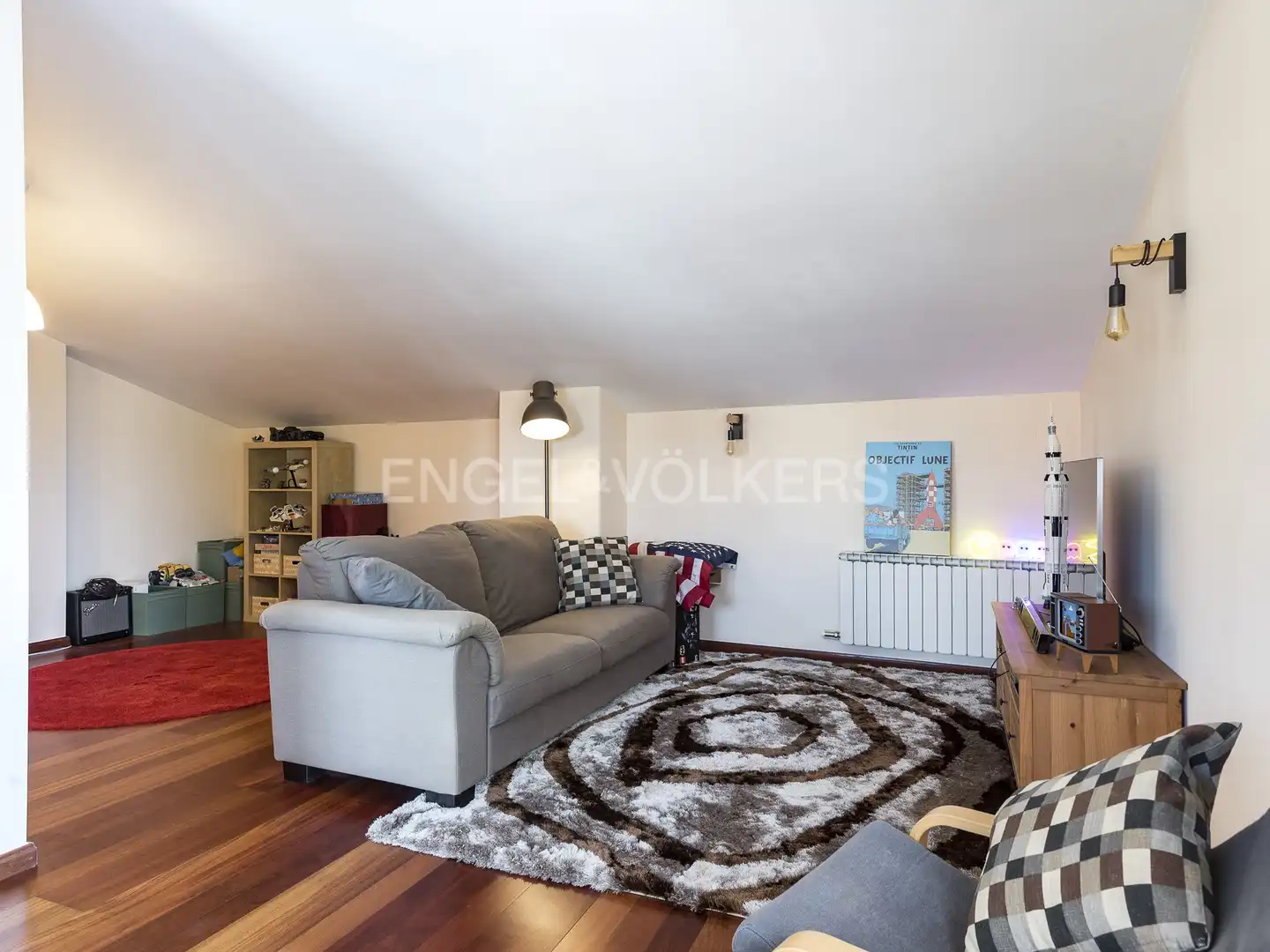 Sala de estar de Casa o chalet de alquiler en Granollers con Aire acondicionado, Calefacción y Jardín privado