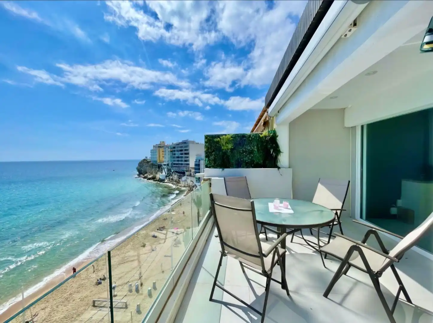 Terrassa de Apartament en venda en Benidorm amb Aire condicionat, Terrassa i Moblat