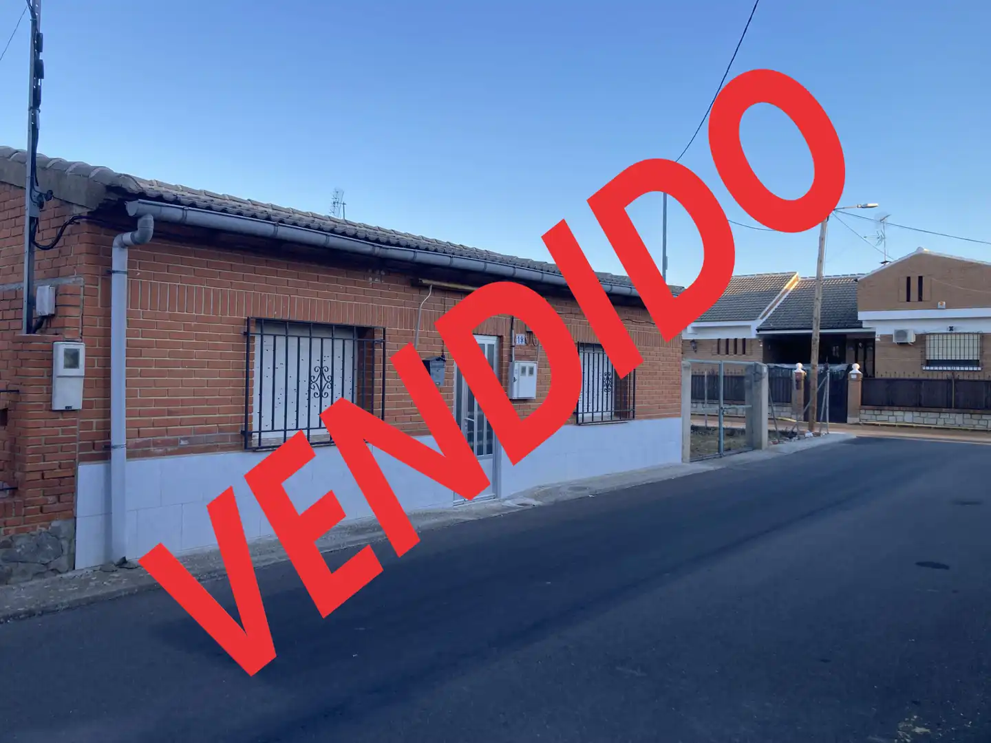 Vista exterior de Casa o chalet en venta en Polán con Calefacción y Horno