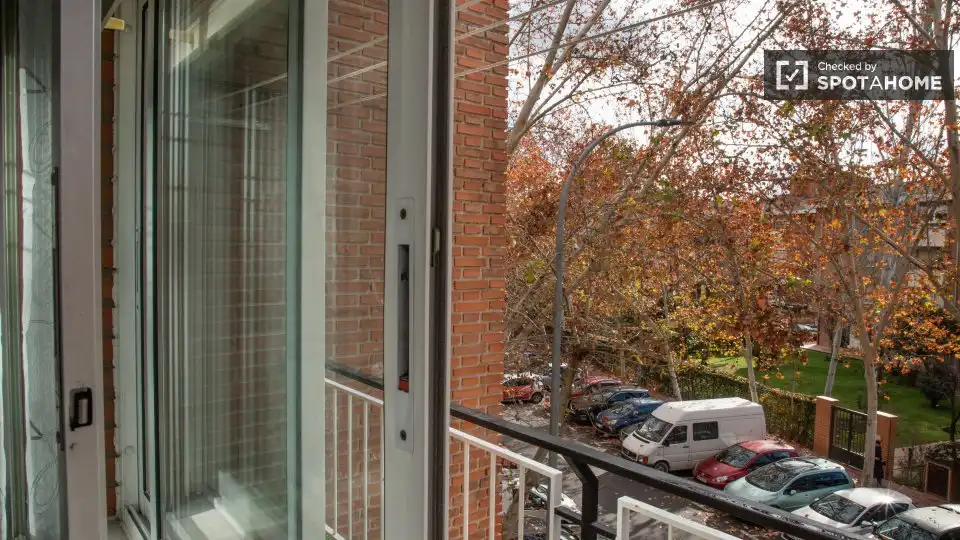 Terraza de Piso de alquiler en Alcalá de Henares con Aire acondicionado, Calefacción y Amueblado