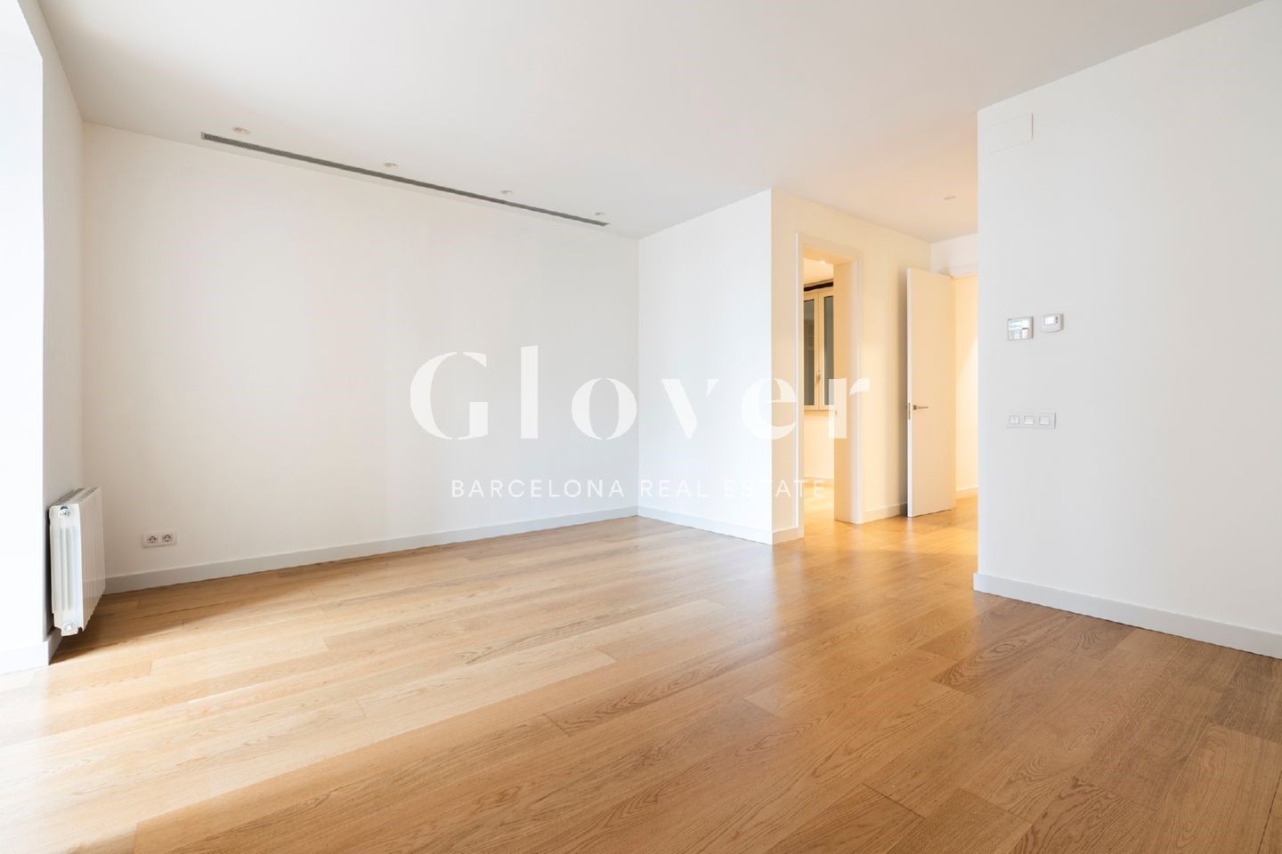 Bedroom of Flat to rent in  Barcelona Capital  with Air Conditioner and Heating