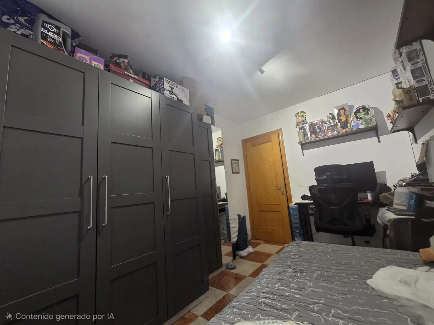 Schlafzimmer von Wohnung zum Verkauf in Alhaurín de la Torre mit Klimaanlage und Waschmaschine