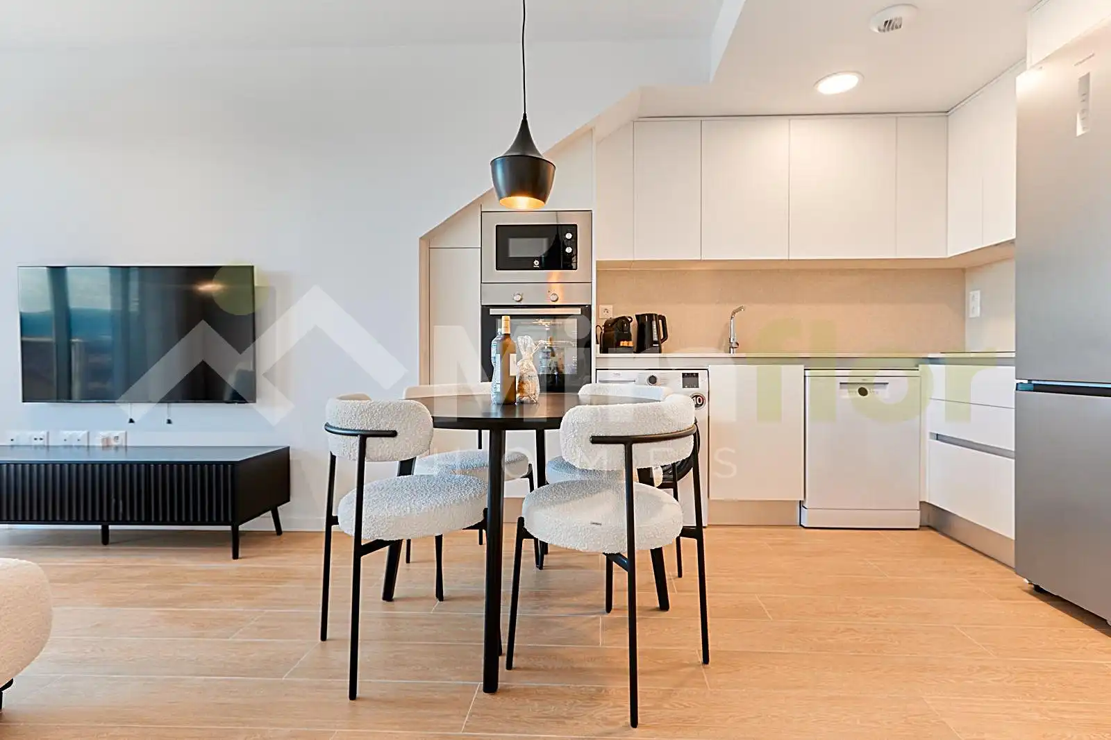 Kitchen of Attic for sale in Dénia  with Air Conditioner, Terrace and Storage room