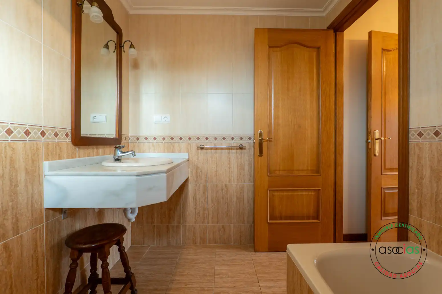 Baño de Casa adosada en venta en Gozón con Calefacción, Jardín privado y Parquet