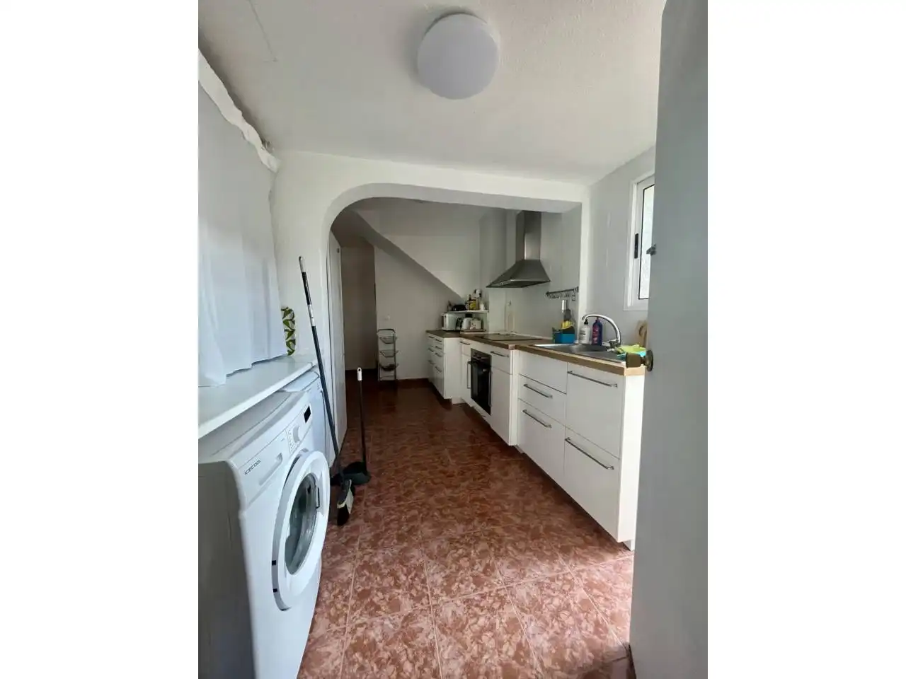 Cuina de Casa o xalet de lloguer en El Campello amb Aire condicionat, Terrassa i Moblat