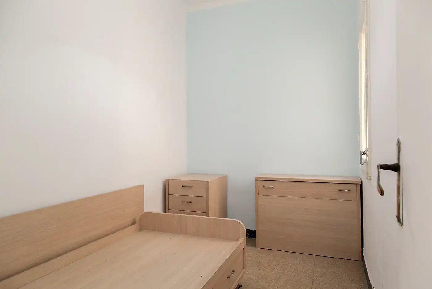 Schlafzimmer von Wohnung zum Verkauf in Barcelona mit Balkon und Alarm