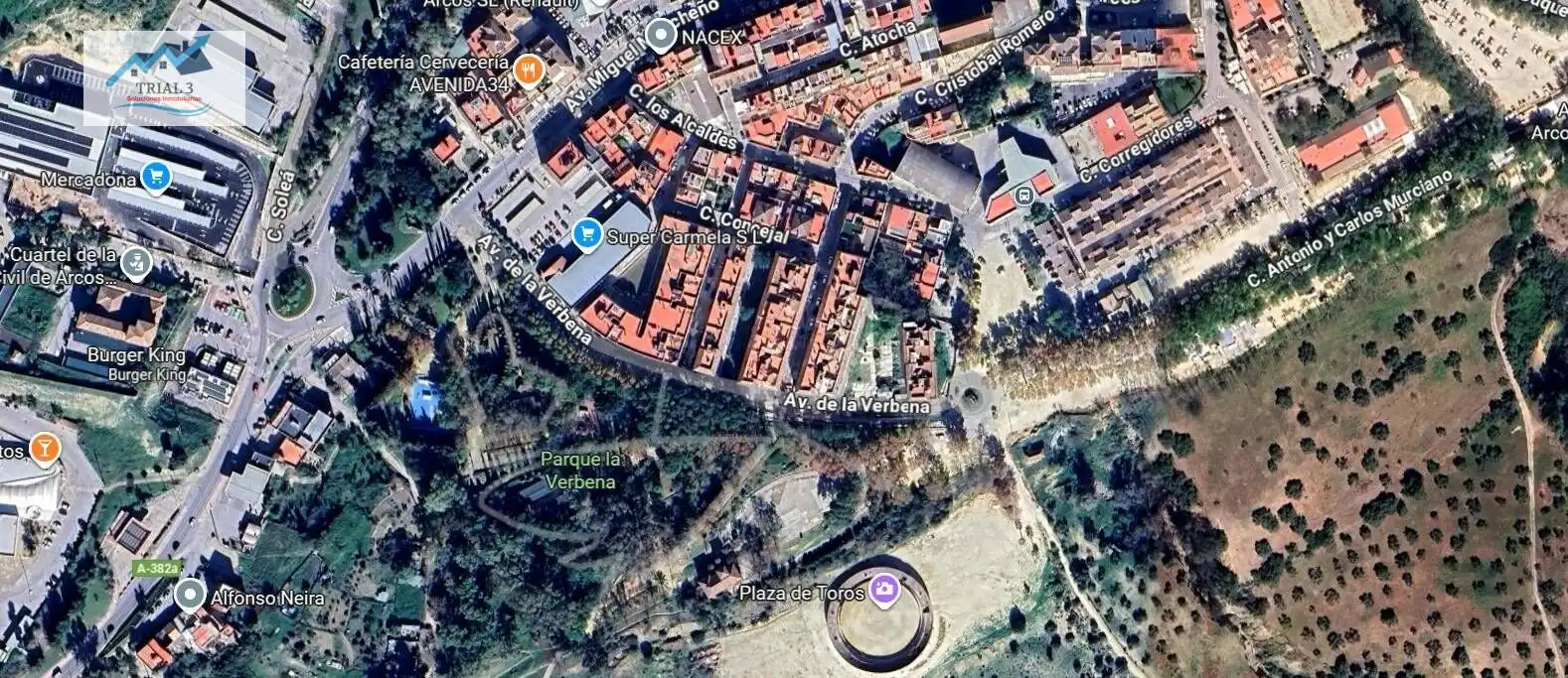 Vista exterior de Piso en venta en Arcos de la Frontera