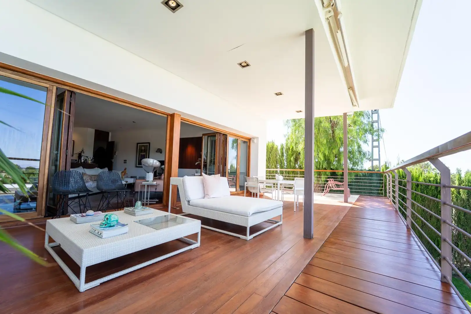 Terrassa de Casa o xalet en venda en Elche / Elx amb Aire condicionat, Jardí privat i Parquet