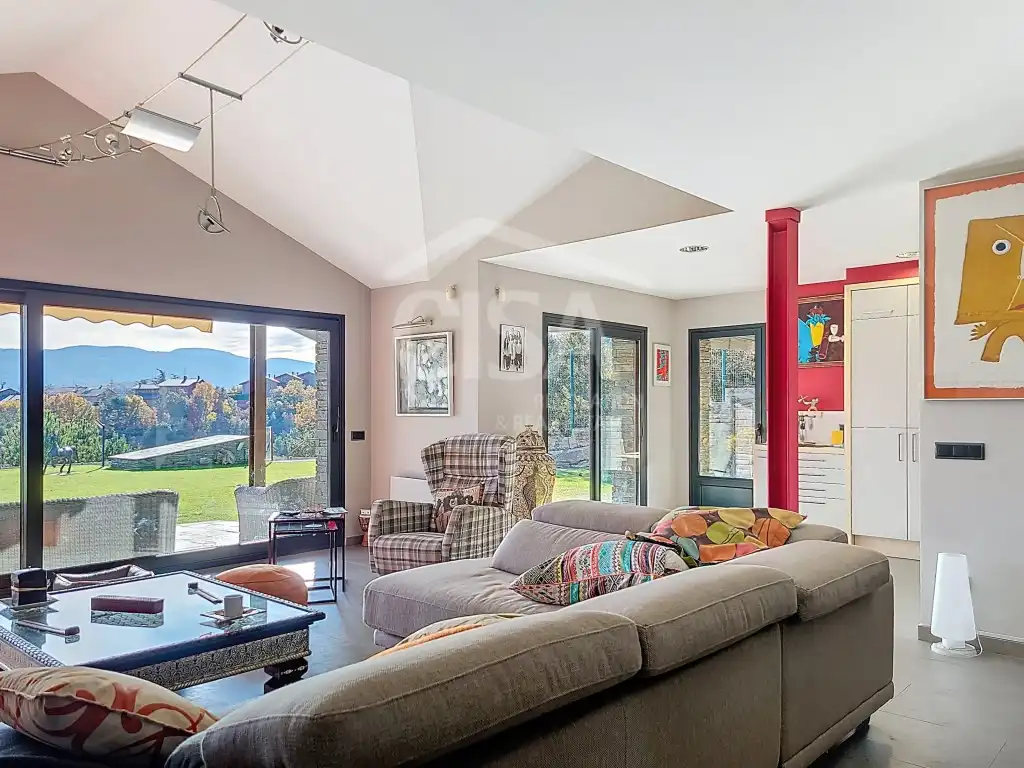 Sala de estar de Casa o chalet en venta en Montferrer i Castellbò con Calefacción, Amueblado y Horno