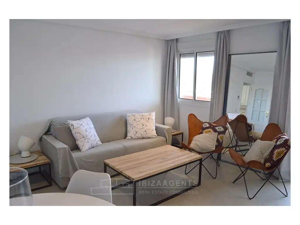 Living room of Apartments for rent in Eivissa  with Air Conditioner, Terrace and Washing machine