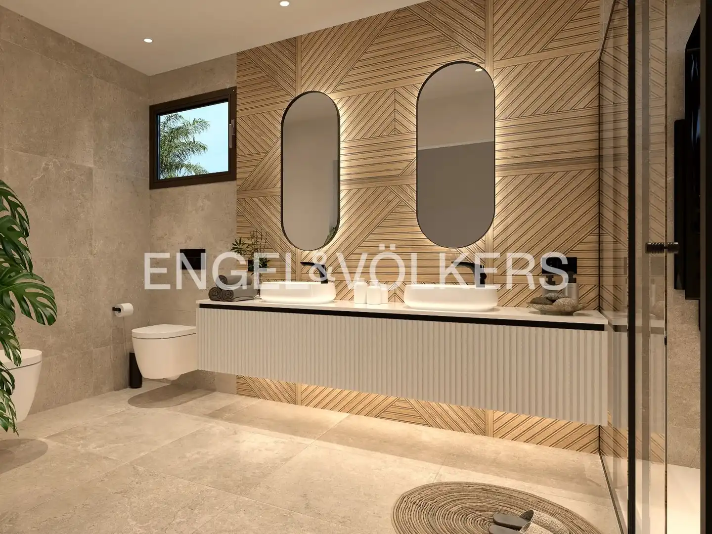 Baño de Casa o chalet en venta en Orihuela con Aire acondicionado, Calefacción y Jardín privado