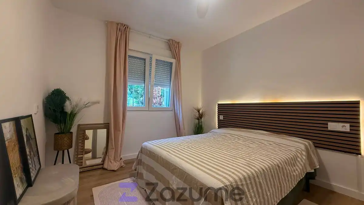 Bedroom of Flat for rent in Murcia  with Terrace, Furnished and Oven