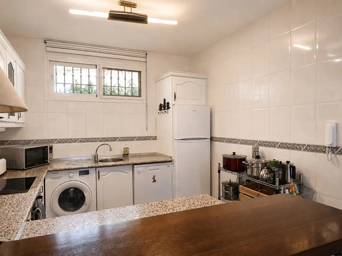 Kitchen of Apartments for sale in Mijas  with Air Conditioner, Heating and Terrace