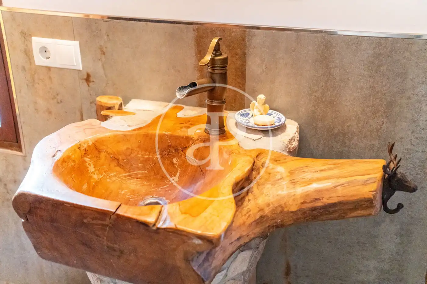 Baño de Casa adosada en venta en Mancor de la Vall con Aire acondicionado, Calefacción y Jardín privado