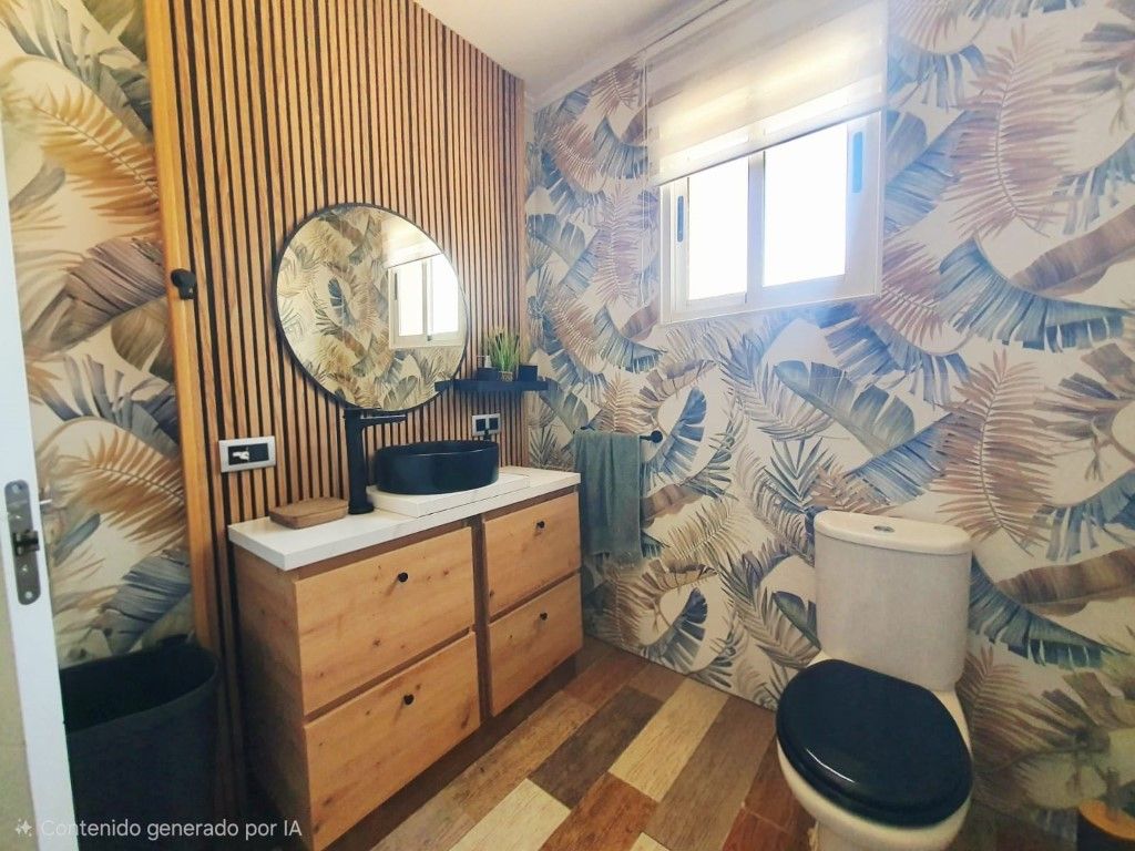 Bany de Casa o xalet en venda en Pedralba amb Calefacció, Terrassa i Piscina