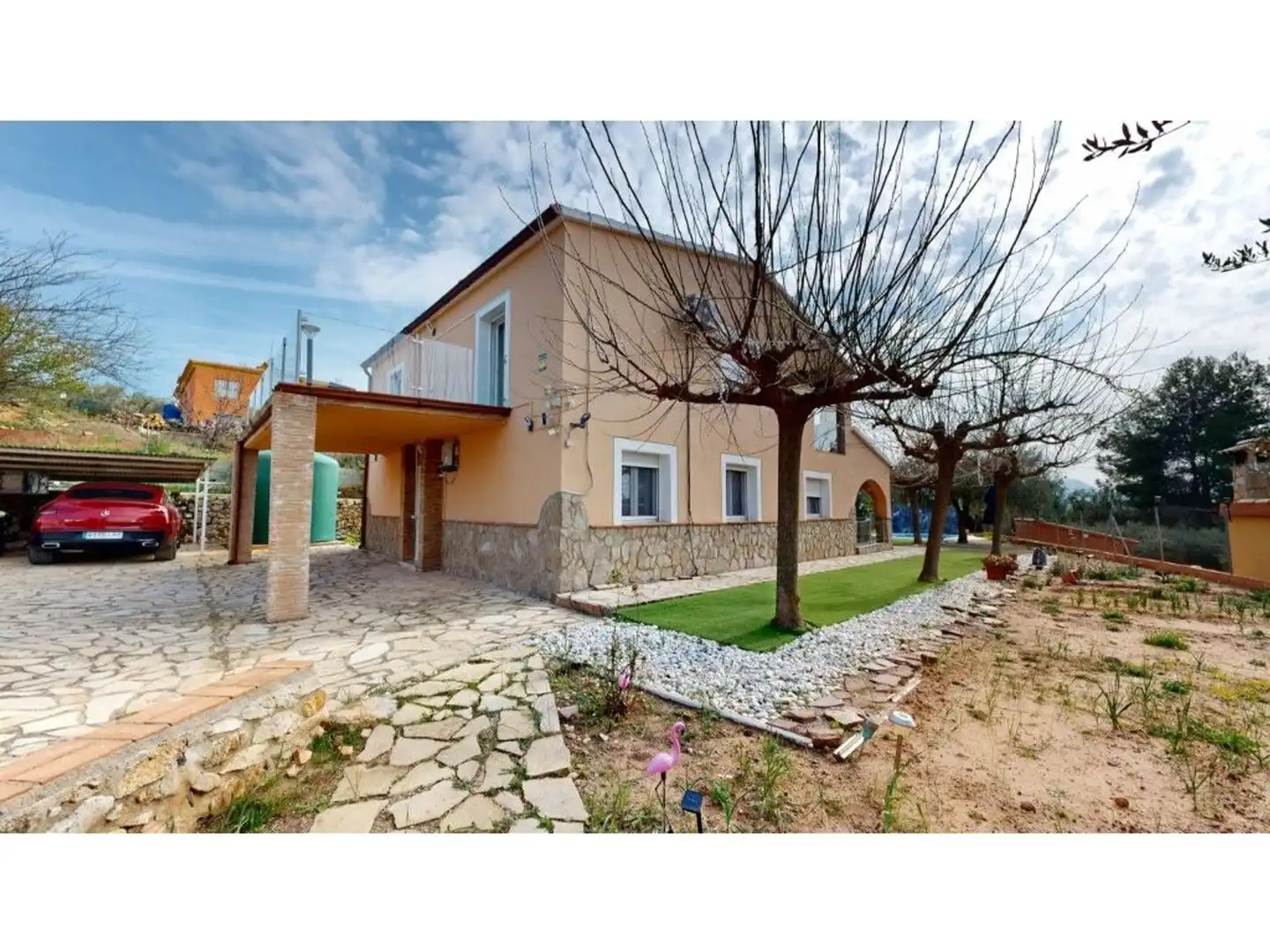 Vista exterior de Casa o xalet en venda en Vilafamés amb Aire condicionat, Calefacció i Jardí privat