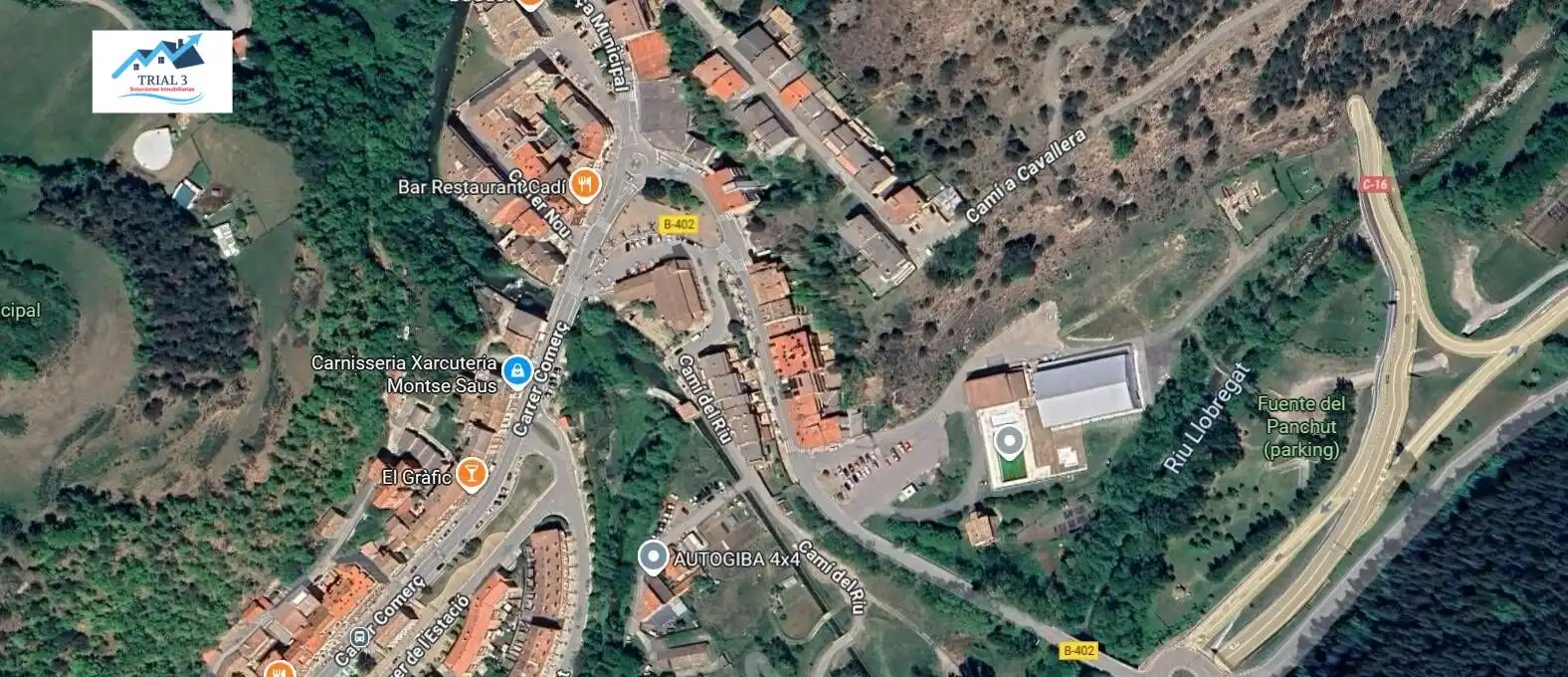 Vista exterior de Piso en venta en Guardiola de Berguedà
