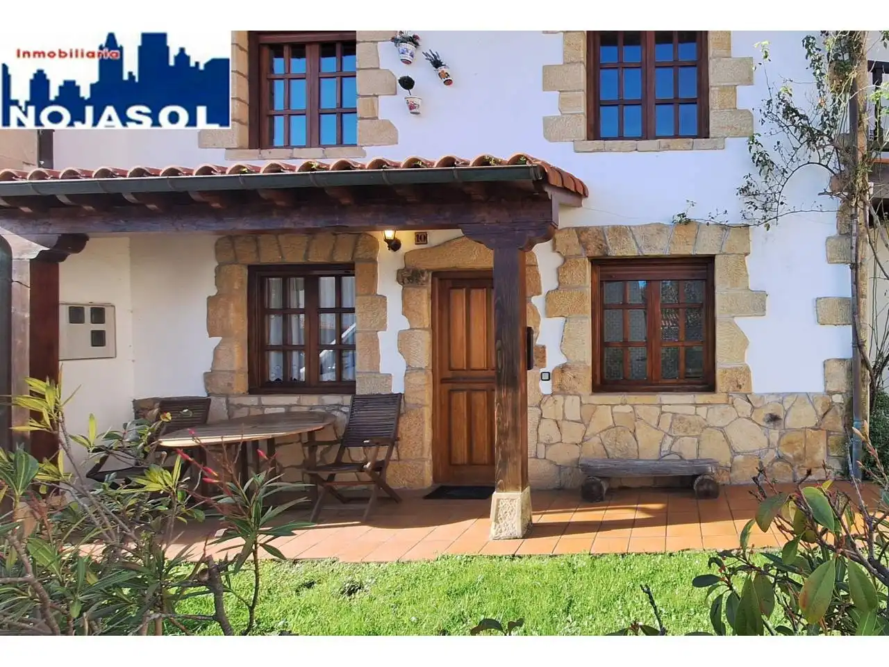 Exterior view of Detached homes for rent in Noja  with Heating, Private garden and Furnished