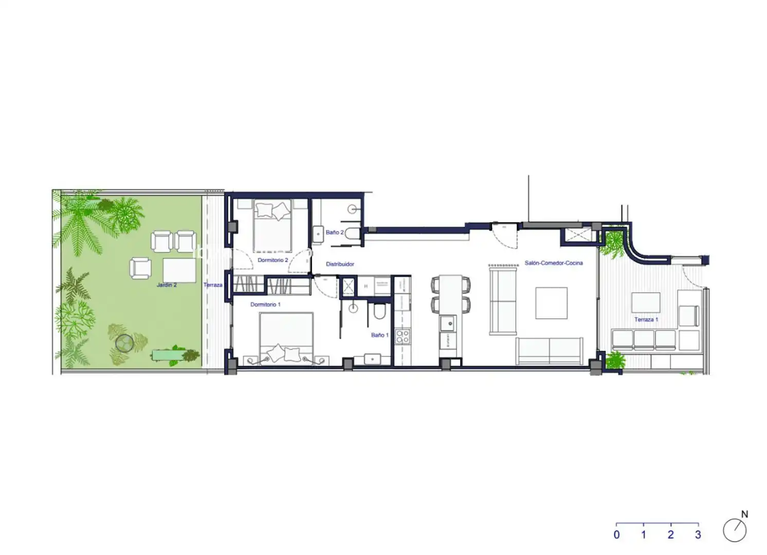 Wohnung mit Pool zum Verkauf in Joaquin Gadea, imagen 25