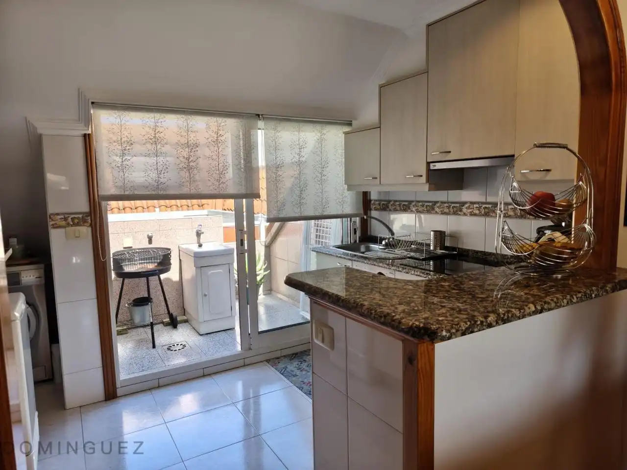 Kitchen of Flat for sale in Vigo   with Heating, Terrace and Storage room