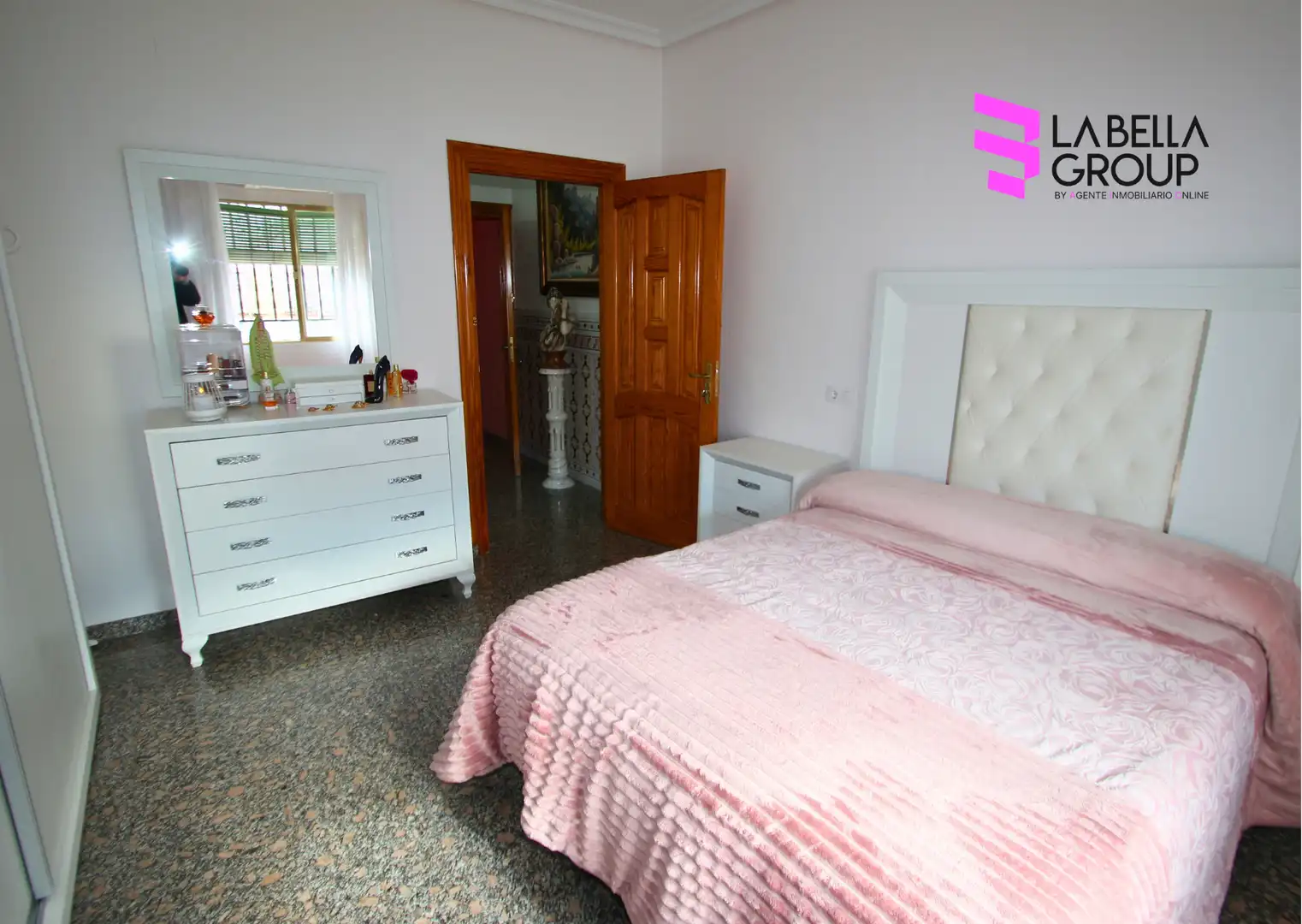 Dormitori de Casa o xalet en venda en Orellana la Vieja amb Aire condicionat, Terrassa i Piscina