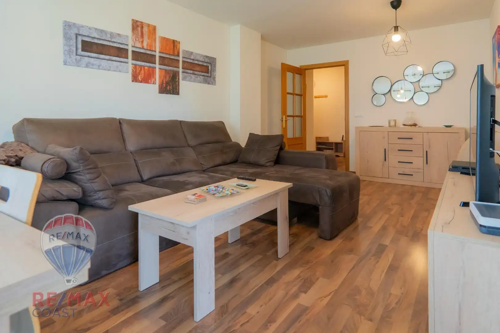 Living room of Flat for sale in Málaga  with Terrace and Storage room