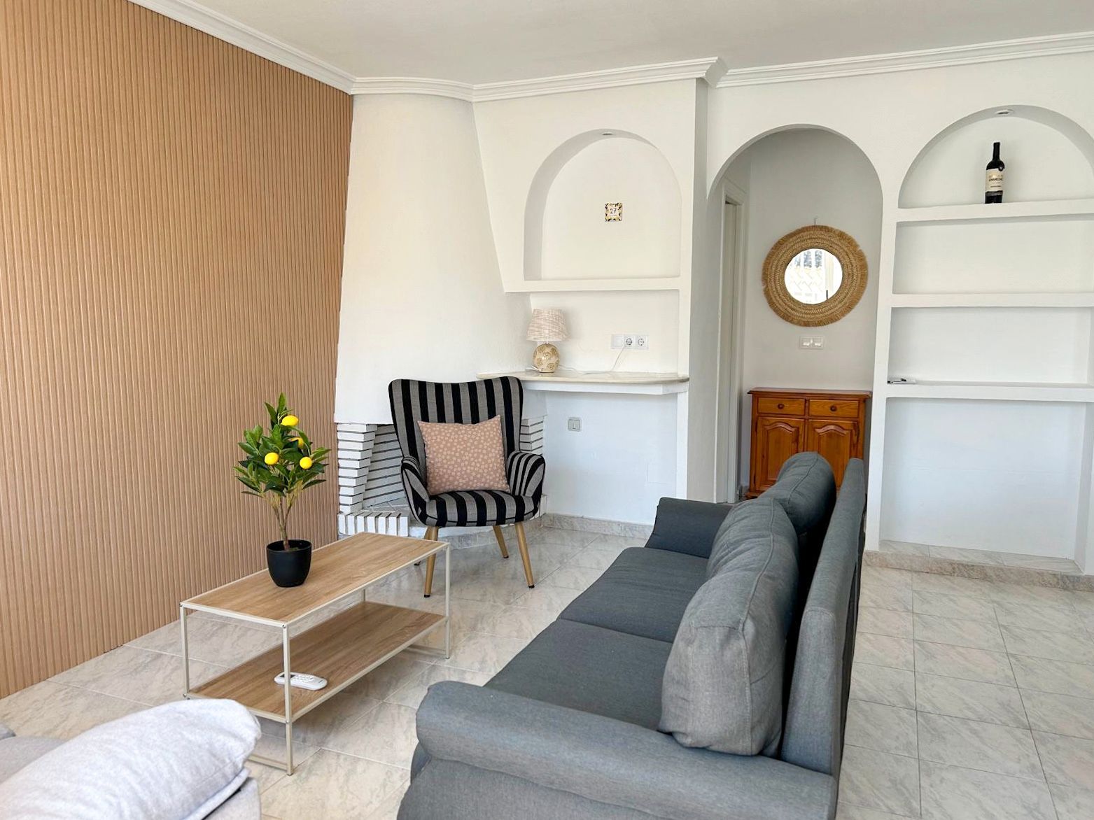 Living room of House or chalet to rent in Torrevieja  with Air Conditioner, Private garden and Terrace