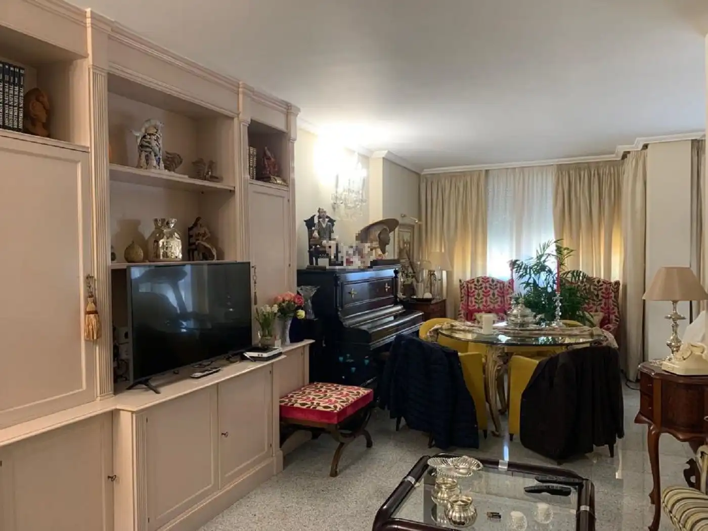Wohnzimmer von Wohnung zum Verkauf in Murcia mit Klimaanlage und Abstellraum