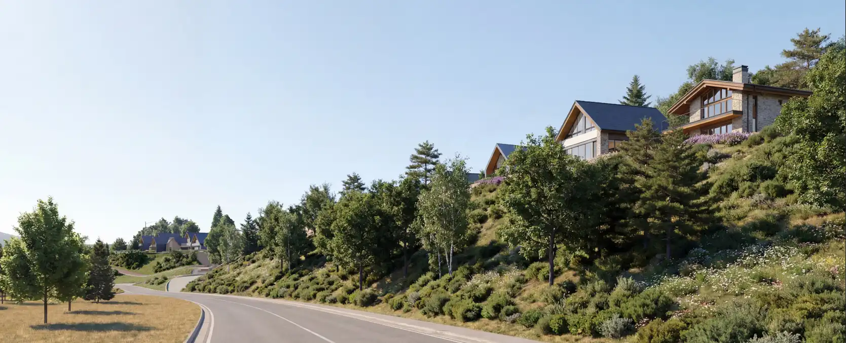 Exterior view of Land for sale in Jaca