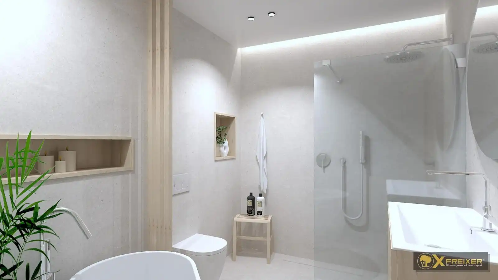 Baño de Casa o chalet en venta en Sant Cebrià de Vallalta con Aire acondicionado, Calefacción y Jardín privado