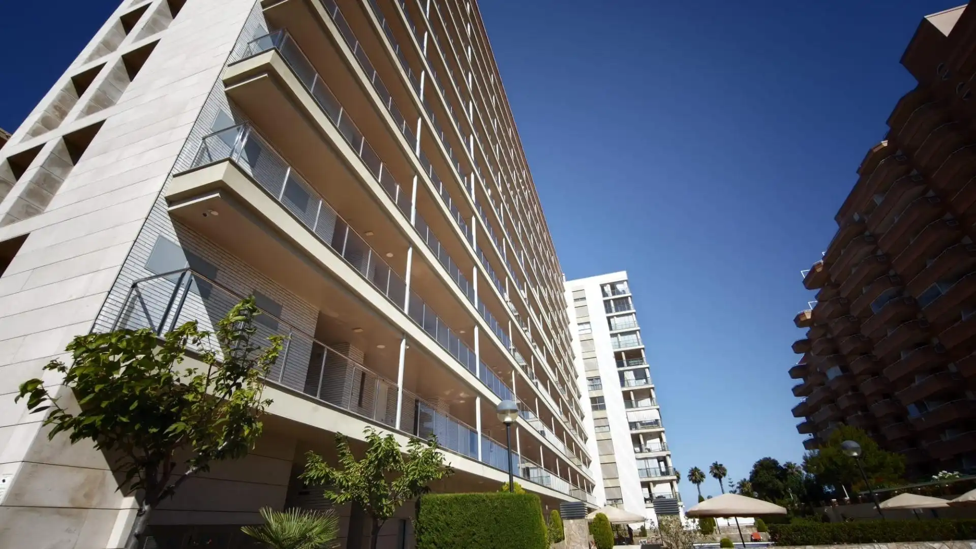 Vista exterior de Apartament en venda en Oropesa del Mar / Orpesa amb Aire condicionat, Moblat i Balcó