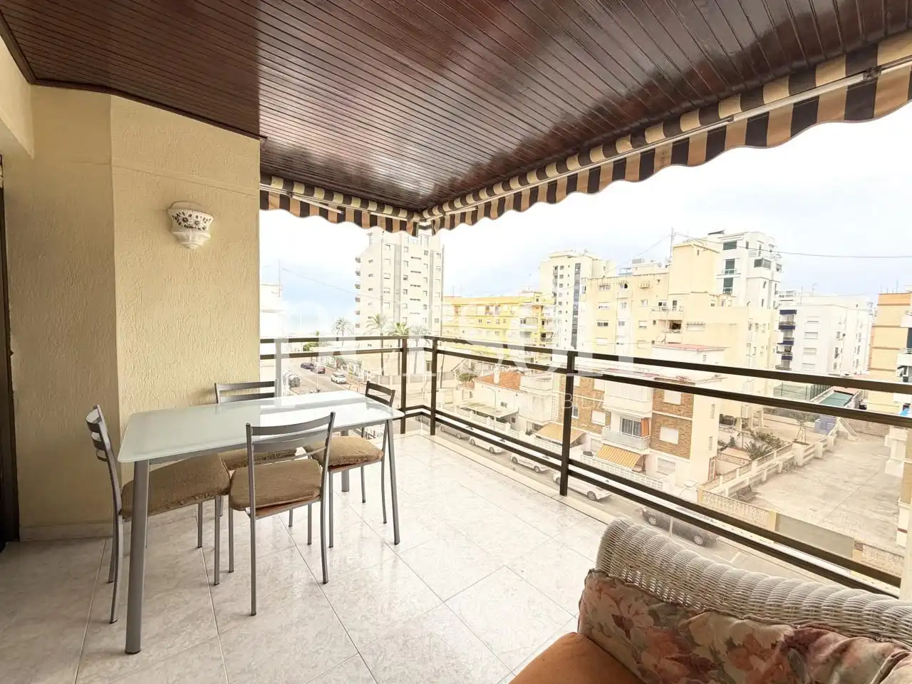 Terrace of Flat for rent in Playa de Gandia