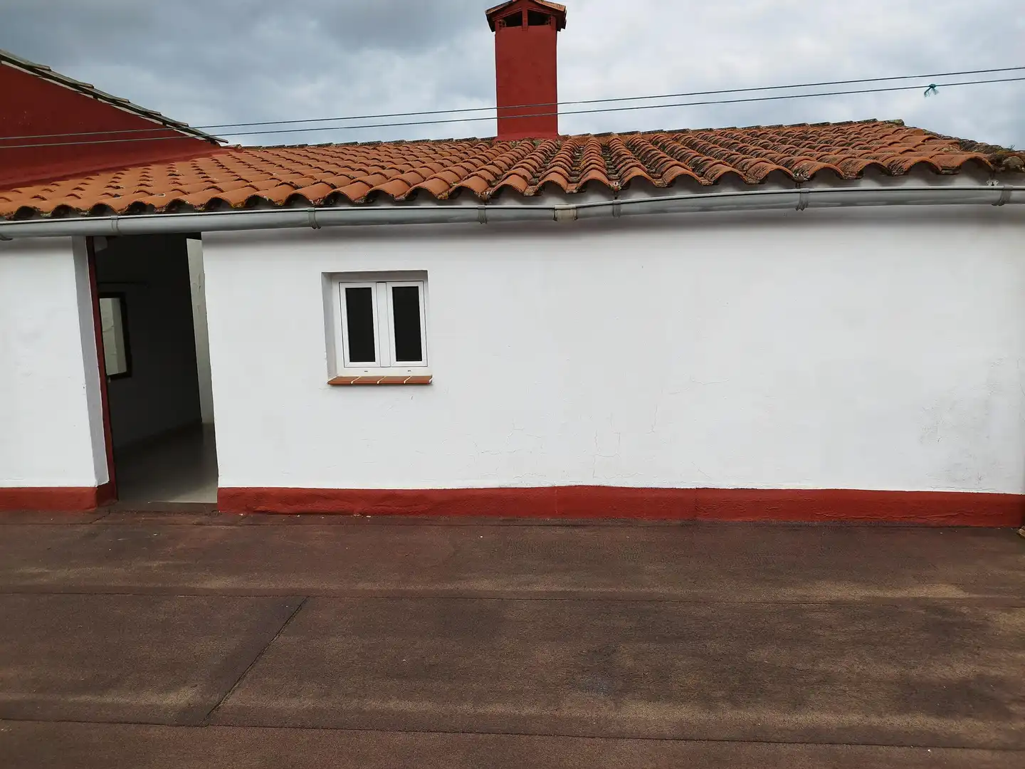 Vista exterior de Dúplex en venta en Santa Olalla del Cala con Terraza