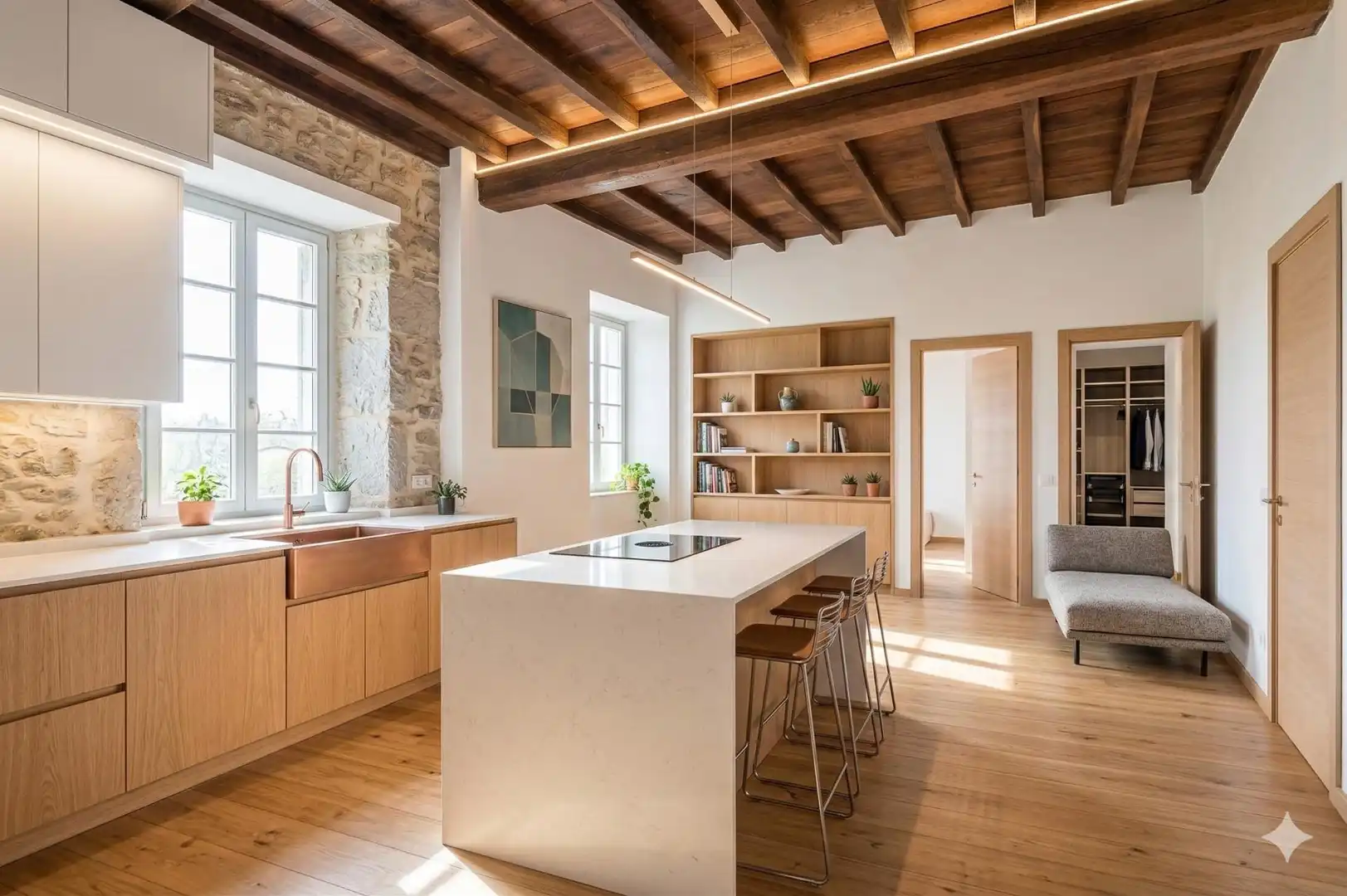 Cocina de Casa o chalet en venta en Valdés - Luarca con Jardín privado, Terraza y Trastero