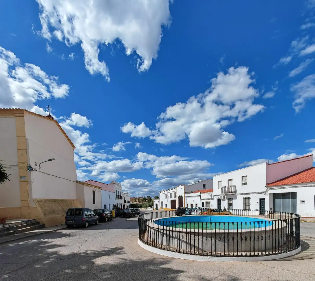 Exterior view of Houses for sale in Puebla del Prior  with Private garden