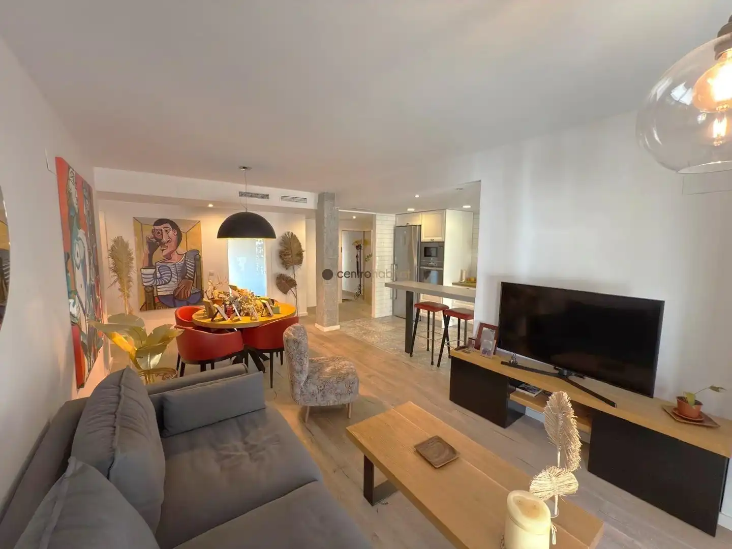 Sala de estar de Piso en venta en Elda con Aire acondicionado, Terraza y Trastero