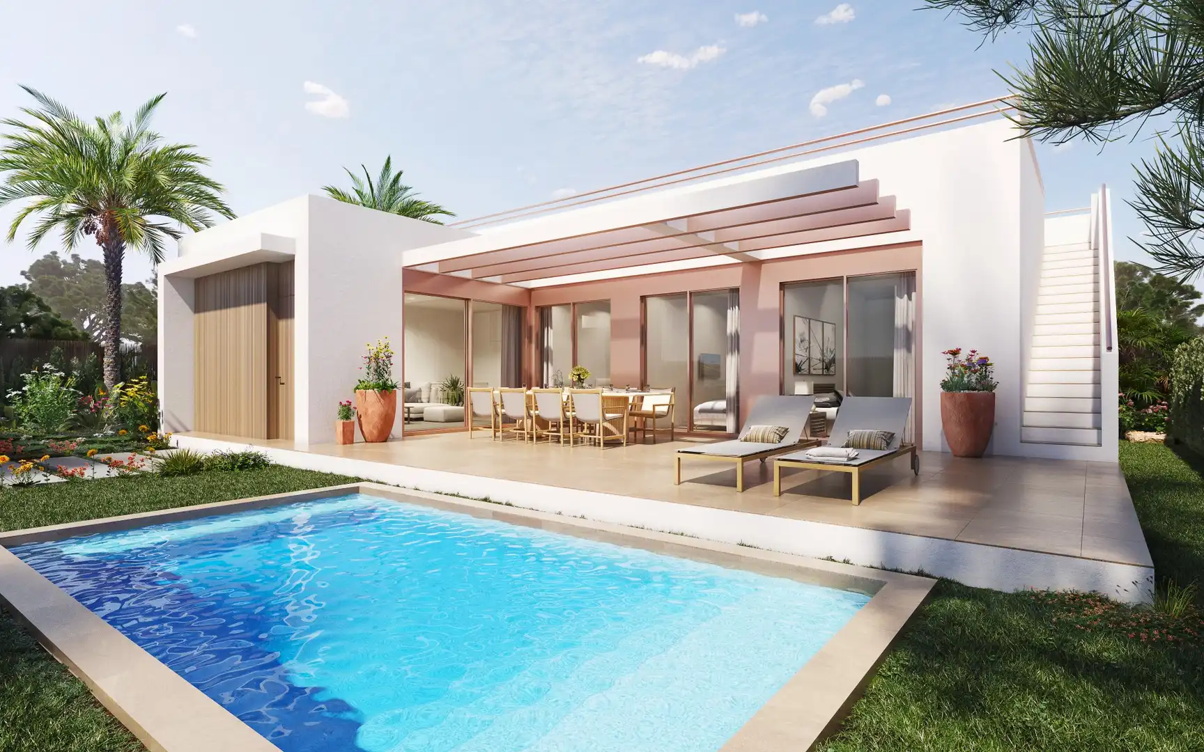 Villa mit Pool zum Verkauf in Desamparados - Hurchillo - Torremendo