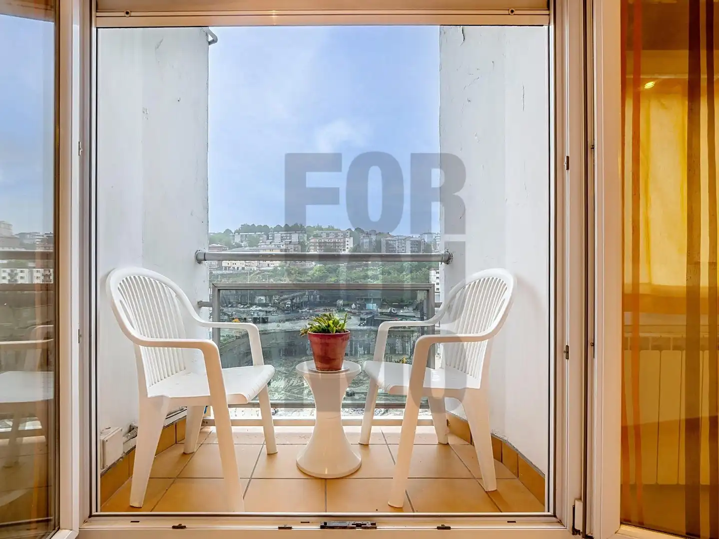 Terraza de Piso en venta en Pasaia con Calefacción, Amueblado y Balcón