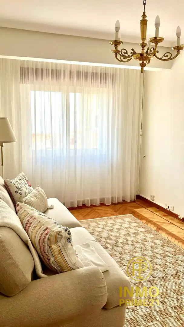 Bedroom of Flat for rent in Santander  with Heating, Parquet flooring and Furnished
