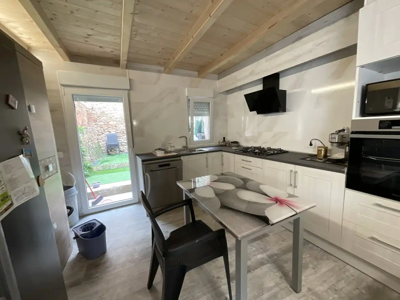 Cocina de Casa o chalet en venta en Cirueña con Calefacción, Jardín privado y Amueblado