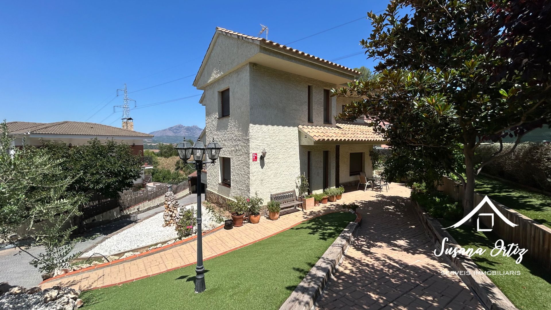 Vista exterior de Casa o chalet en venta en Abrera con Aire acondicionado, Calefacción y Jardín privado