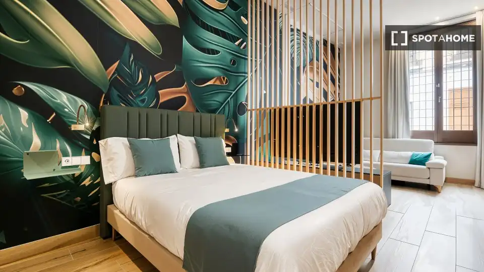 Dormitori de Apartament per a compartir en Altea amb Aire condicionat, Terrassa i Moblat