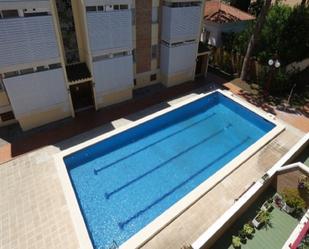 Swimming pool of Apartment to rent in Castelldefels  with Air Conditioner and Terrace
