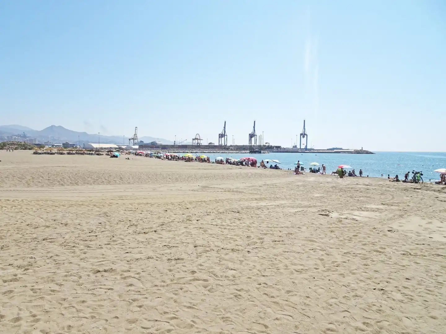 Exterior view of Flat for sale in Málaga  with Air Conditioner and Furnished