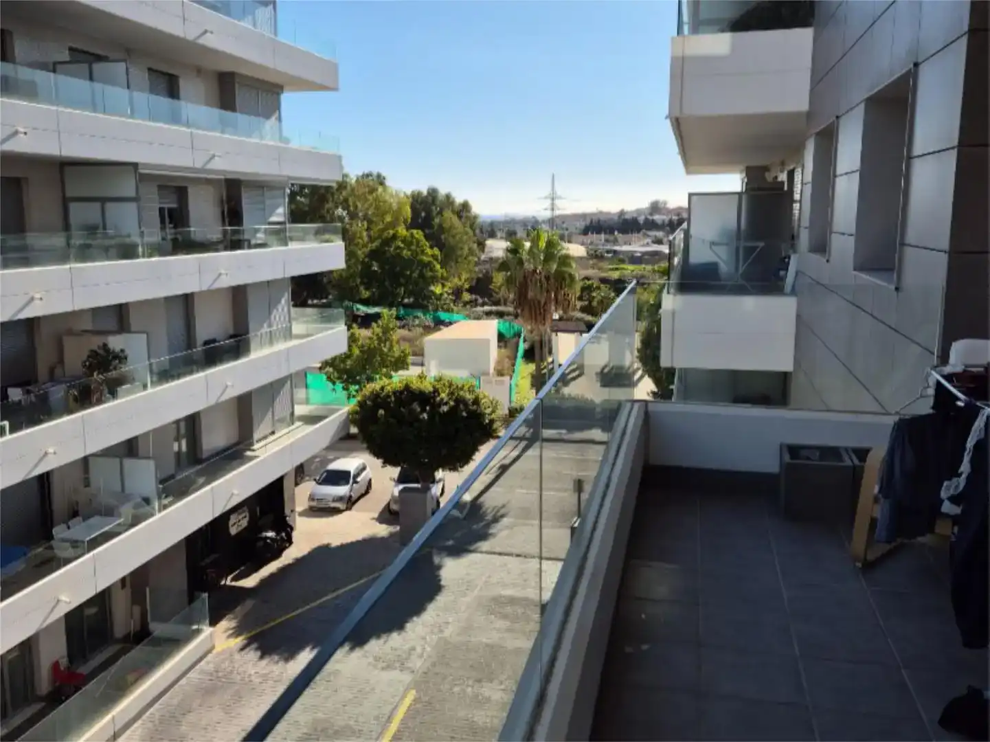 Vista exterior de Piso en venta en Marbella con Aire acondicionado, Parquet y Trastero