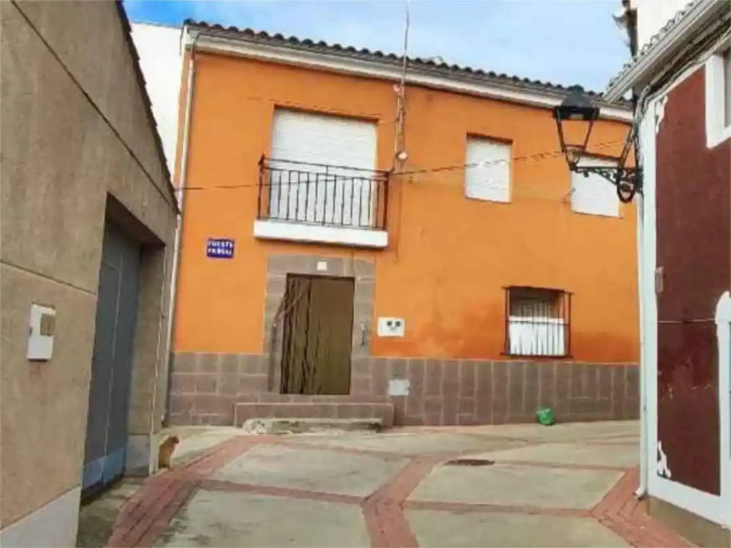 Vista exterior de Piso en venta en La Aldea del Obispo  con Amueblado y Balcón