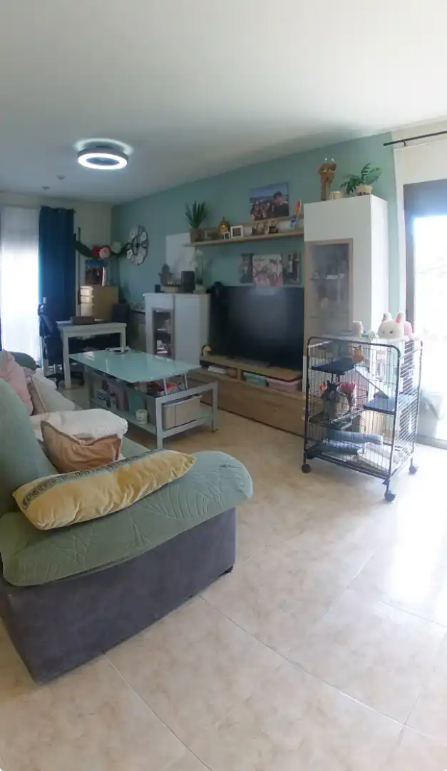 Sala de estar de Piso en venta en Tàrrega con Terraza